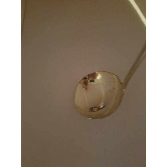 Genesee Silverplated Flatware Gravy Sauce Ladle 7"  SENATE - Picture 3 of 5